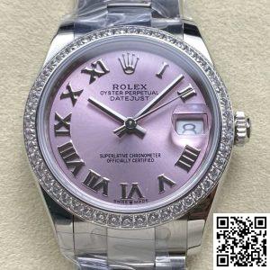 Replica Rolex Datejust m278384rbr-0027 1:1 Best Edition AR Factory Pink