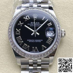 Replica Rolex Datejust m278384rbr-0002 1:1 Best Edition AR Factory White Bezel