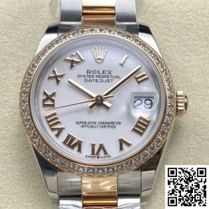 Replica Rolex Datejust m278381rbr-0003 1:1 Best Edition AR Factory Steel Strap