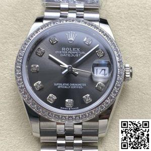 Replica Rolex Datejust m278384rbr-0010 1:1 Best Edition AR Factory Oystersteel