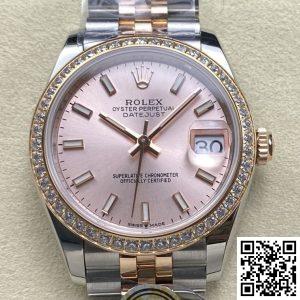 Replica Rolex Datejust m278381rbr-0010 1:1 Best Edition AR Factory Steel Strap