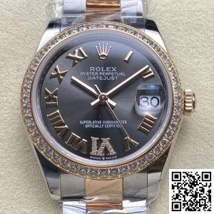 Replica Rolex Datejust m278381rbr-0029 1:1 Best Edition AR Factory White Dial