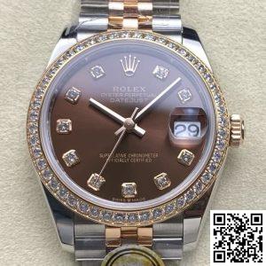 Replica Rolex Datejust m278381rbr-0028 1:1 Best Edition AR Factory Link Bracelet