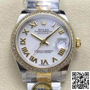 Replica Rolex Datejust m278383rbr-0001 1:1 Best Edition AR Factory White Dial